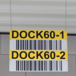 ONE2ID Flachschild mit Reflektierendem Barcode-Etikett
