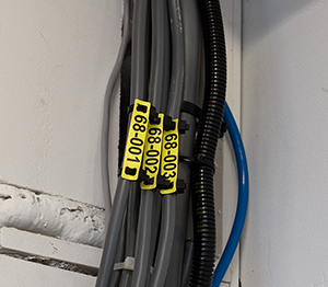 ONE2ID Kabelanhänger Leitungsetiketten Kabelkennzeichnung