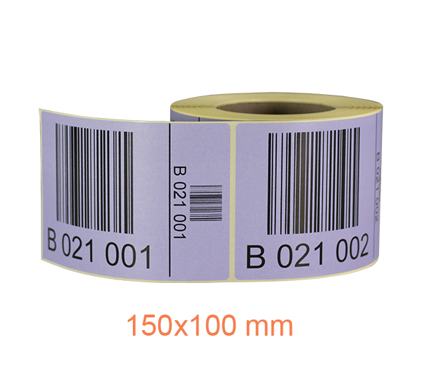 ONE2ID Kartonetiketten Palettenetiketten Warenfluss Barcode-Etiketten Lageretiketten 150x100mm