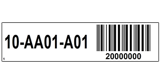 ONE2ID ITF-14 Barcode entwerfen Strichcode drucken