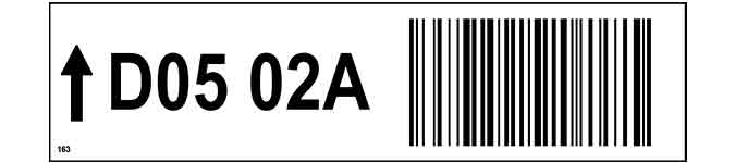 ONE2ID Barcode-Etiketten Kommissionierung