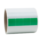 ONE2ID Selbstklebeetiketten Kabelmarkierung grün vinyl Wickeletiketten