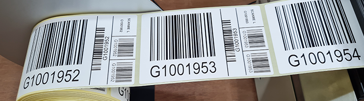ONE2ID LPN Barcode Etiketten Palettenetiketten Kistenetiketten