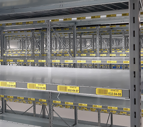 Etiketten order picken legbordstelling magazijnlabels supply chain ONE2ID