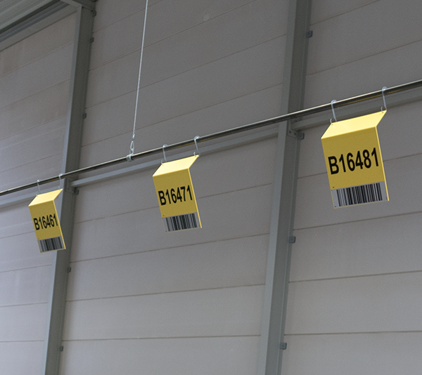 ONE2ID bulk storage warehouse signs