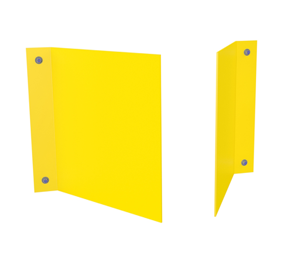 Lagerschilder V-Schild doppelseitig Gänge Regale ONE2ID