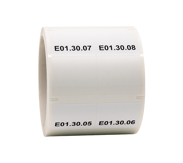 ONE2ID M1301 Wickeletiketten Labor Reagenzgläser kältebeständige Etiketten