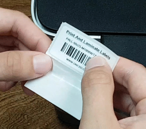 ONE2ID Print And Laminate Labels PALL-Etiketten Typenschilder Inventaretiketten