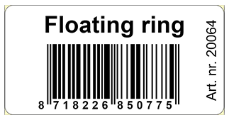 ONE2ID GTIN-8 GTIN-13 Barcode EAN Etiketten drucken