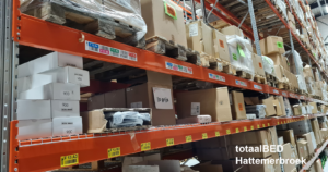 ONE2ID Lageretiketten Palettenregale mit Farbodierung und Barcode